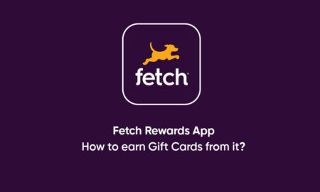 Fetch Rewards app gift cards