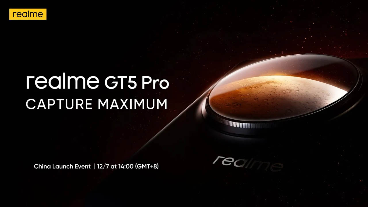 Realme GT 5 Pro launch