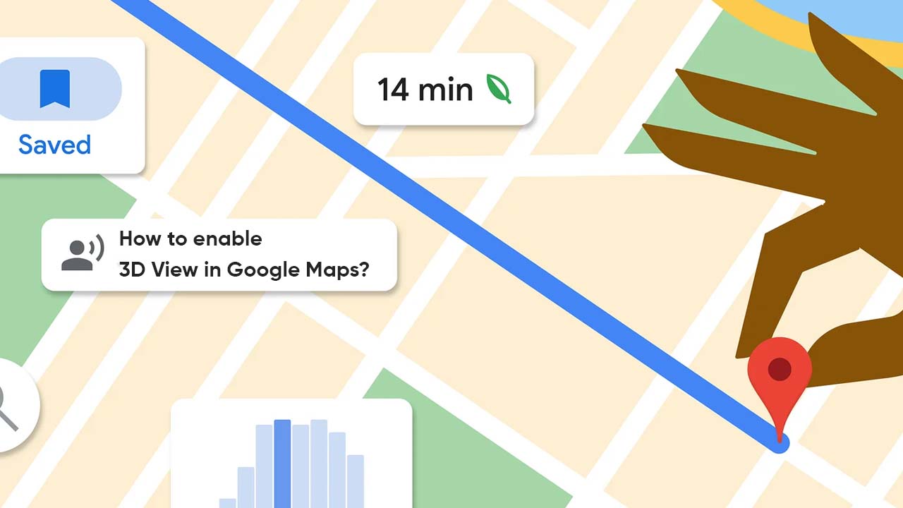 Google Maps 3D View enable