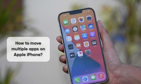 Apple iPhone move apps
