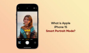 Apple iPhone 15 Smart Portrait Mode