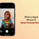 Apple iPhone 15 Smart Portrait Mode