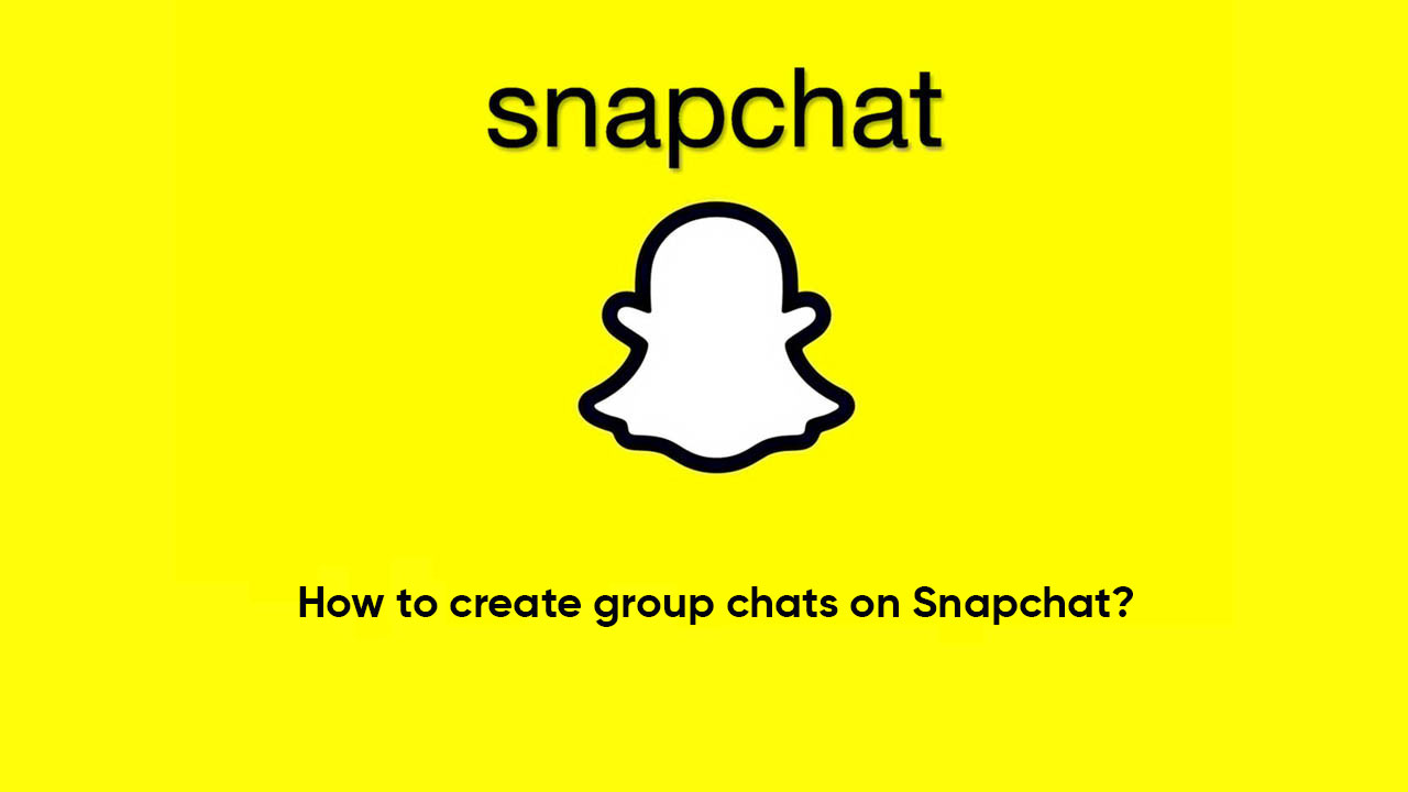 Snapchat group chats create